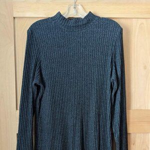 Women's Dark Gray Sweater Dress Large